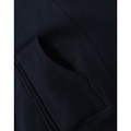 Ladies' full-zip fleecy hoodie