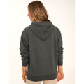 Adult's Close Front  Contrast Fleecy Hoodie