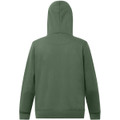 Adult's Close Front  Contrast Fleecy Hoodie