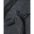 Adult's Close Front  Contrast Fleecy Hoodie