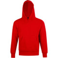 Kids' Close Front  Contrast Fleecy Hoodie