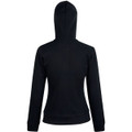 Ladies' Full Zip Contrast Fleece Hoodie