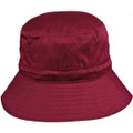 Bucket hat with toggle