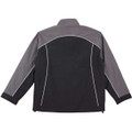 Reversible jacket contrast colors