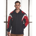 bathurst tri-color jacket with hood