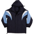 bathurst tri-color jacket with hood