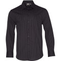 Men's Dobby Stripe Long Sleeve Shirt