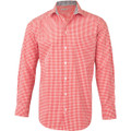 Men's Gingham Check Roll-up L/S Shirt