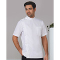 Men's Stud Front Short Sleeve Jacket