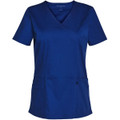 Ladies' Solid Colour S/S Scrub Top