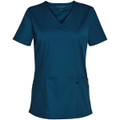 Ladies' Solid Colour S/S Scrub Top