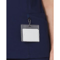 Ladies' Contrast Colour S/S Scrub Top