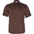 Men's Short Sleeve Military Shirt