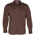 Men's Long Sleeve Military Shirt