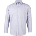 Men's Dot Contrast Long Sleeve Shirt