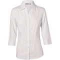 Women's Cotton/Poly Stretch 3/4 Sleeve Shirt