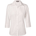 Women's Self Stripe 3/4 Sleeve Shirt
