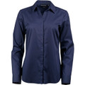Ladies' Dobby Striped Taped L/S Shirt