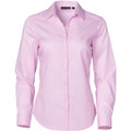 Ladies' Dobby Striped Taped L/S Shirt