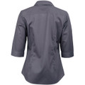 Ladies' Dobby Striped Taped 3/4 Sleeve Shirt