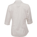 Ladies' Dobby Striped Taped 3/4 Sleeve Shirt