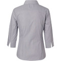 Women's Fine Stripe 3/4 Sleeve Shirt