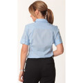 Women's Pin Stripe Short Sleeve Shirt