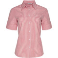 Women's Balance Stripe Short Sleeve Shirt