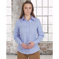 Women's Gingham Check Roll-up L/S Shirt