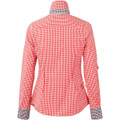 Women's Gingham Check Roll-up L/S Shirt