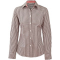 Women's Gingham Check Roll-up L/S Shirt