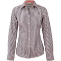 Women's Gingham Check Roll-up L/S Shirt