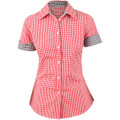 Women's Gingham Check S/S Shirt
