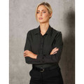 Ladies' Pin Dot Stretch L/S Shirt