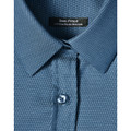 Ladies' Pin Dot Stretch 3/4 Sleeve Shirt