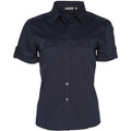 Women's Short Sleeve Military Shirt