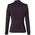 Women's One Button Cropped Jacket in Poly/Viscose Stretch
