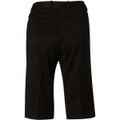 Women's Knee Length Flexi Waist Shorts in Poly/Viscose Stretch