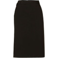 Women's Mid Length Lined Pencil Skirt in Wool Stretch