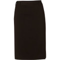 Women's Mid Length Lined Pencil Skirt in Poly/Viscose Stretch