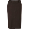 Women's Mid Length Lined Pencil Skirt in Poly/Viscose Stretch