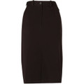 Women's Flexi Waist A-line Utility Lined Skirt in Poly/Viscose Stretch Twill