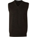 Men's 100% Merino Wool V Neck Vest