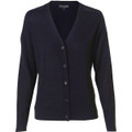 Women's 100% Merino Wool L/S Cardigan