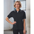 unisex cotton jersey polo