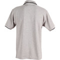 Mens S/L pique polo contrast