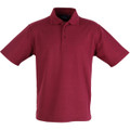 Unisex poly/cotton pique S/L