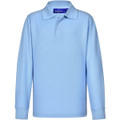 Kids' 240gsm Poly/Cotton Pique L/S Polo