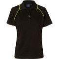 ladies cooldry raglan S/S polo