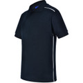 Men's pure cotton contrast piping
